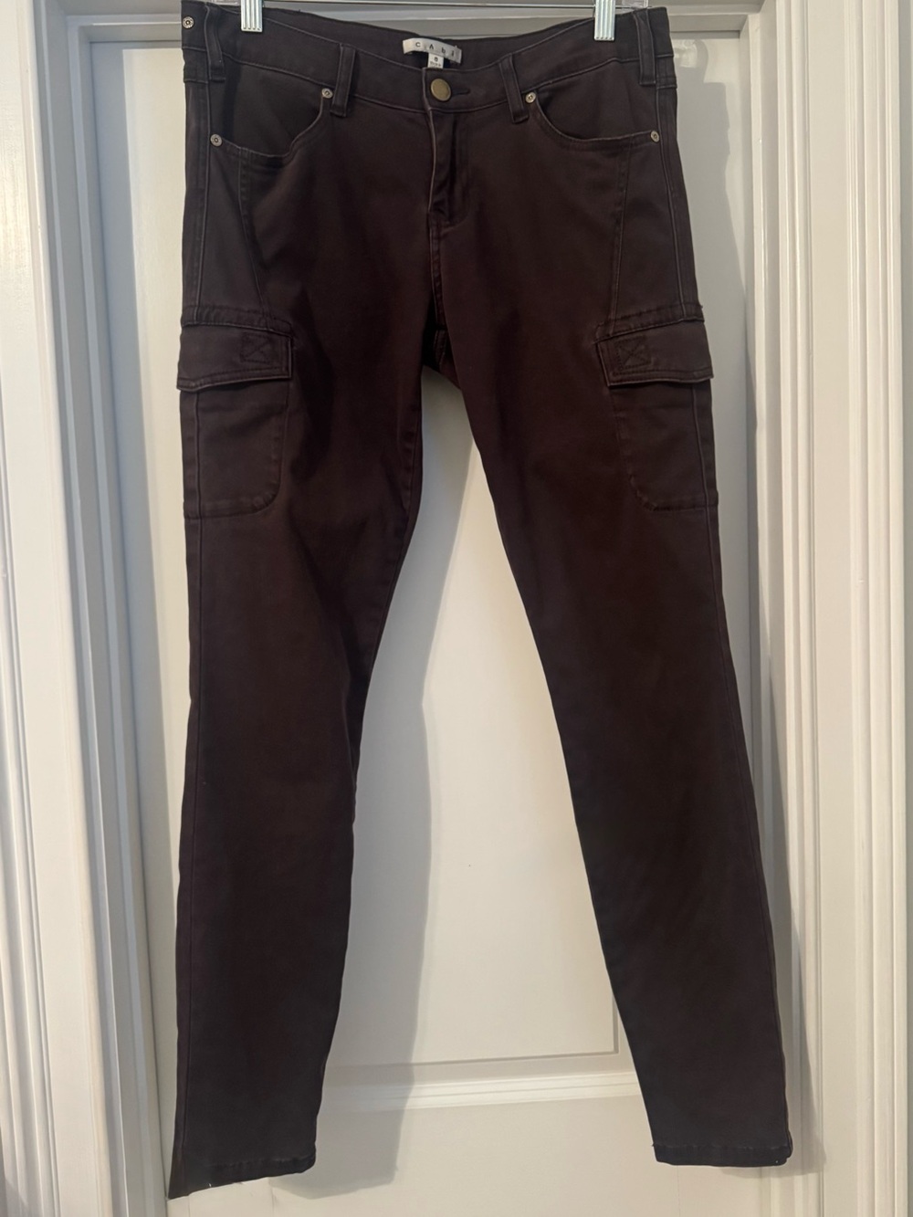 CAbi Bittersweet Cargo Pants  Size 8